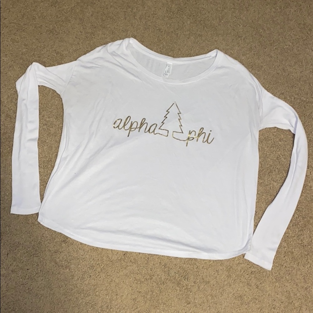 Alpha Phi Sorority long sleeve shirt